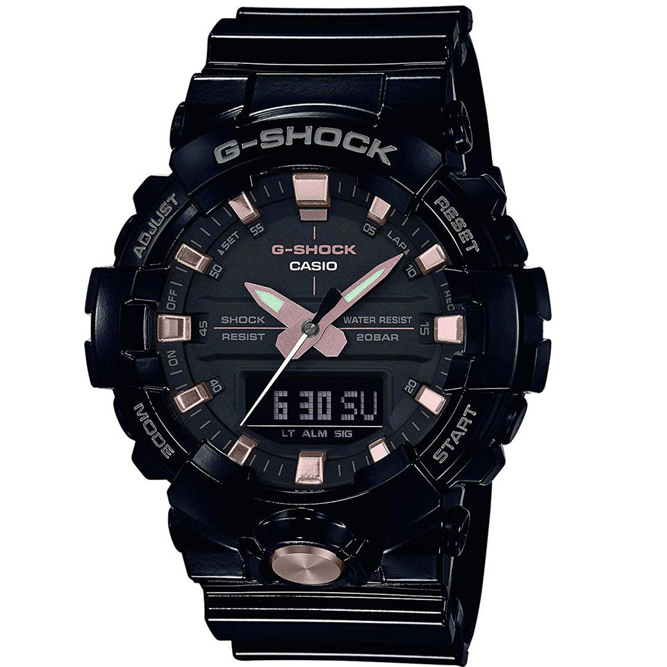 

Męski zegarek G-shock CASIOGA-810GBX-1A4ER czarny
