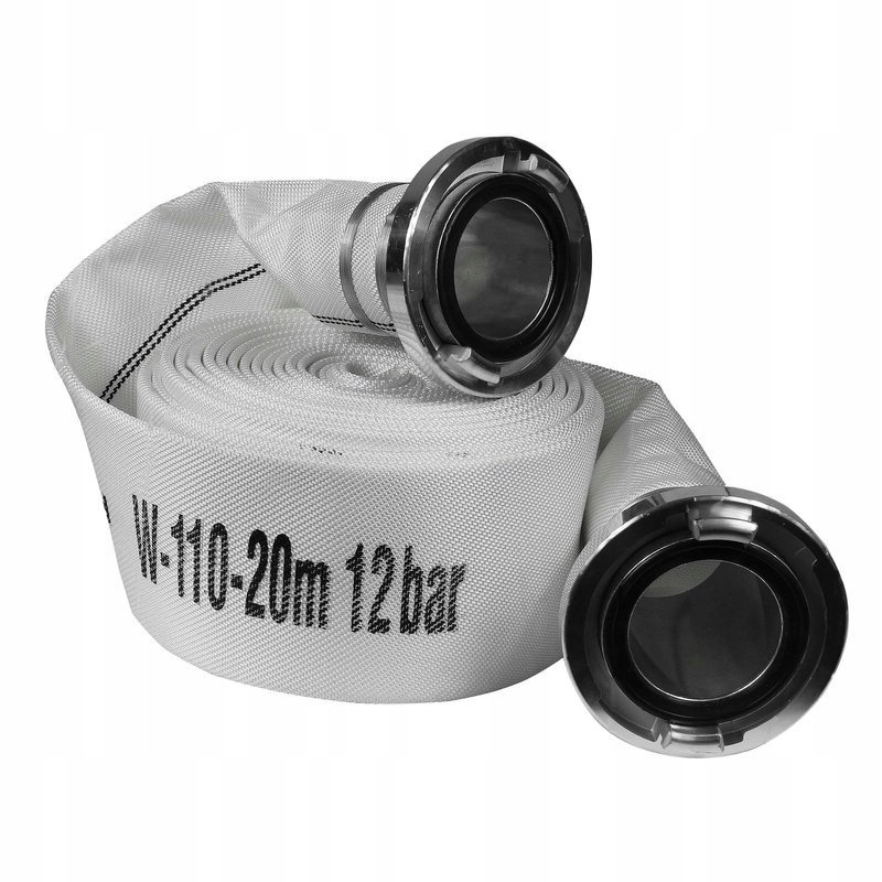Wąż strażacki do motopomp 110mm/20m Storz 12 bar