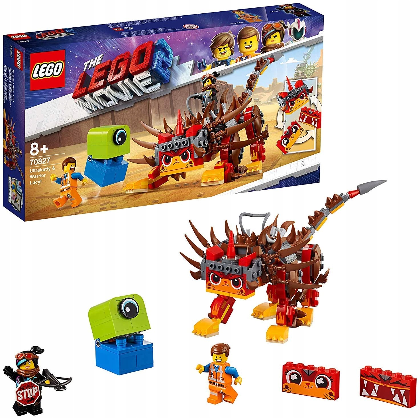 Lego Movie 2 70827 Ultrakocia I Lucy Wojowniczka