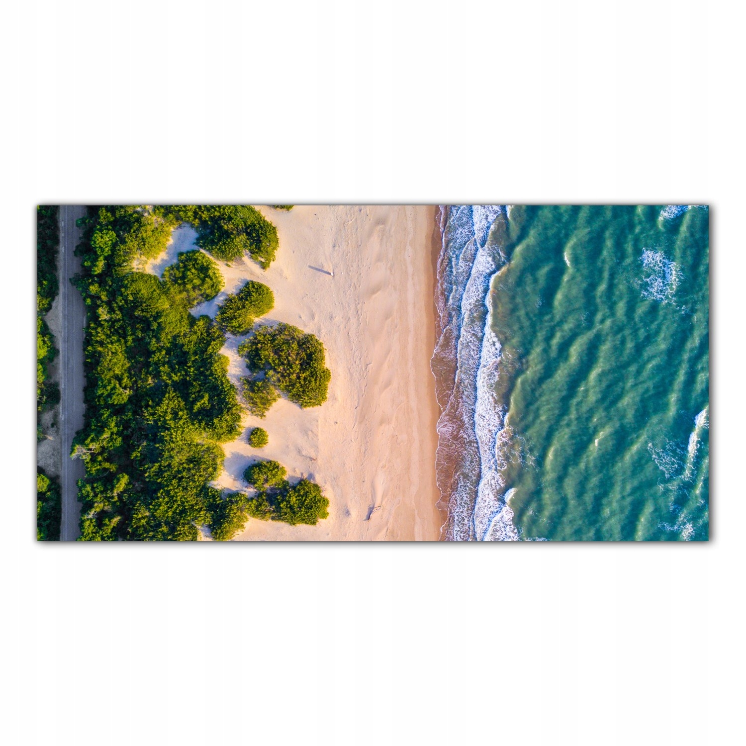 

Obraz na szkle Foto Ocean Plaża Morze Niebo 120x60