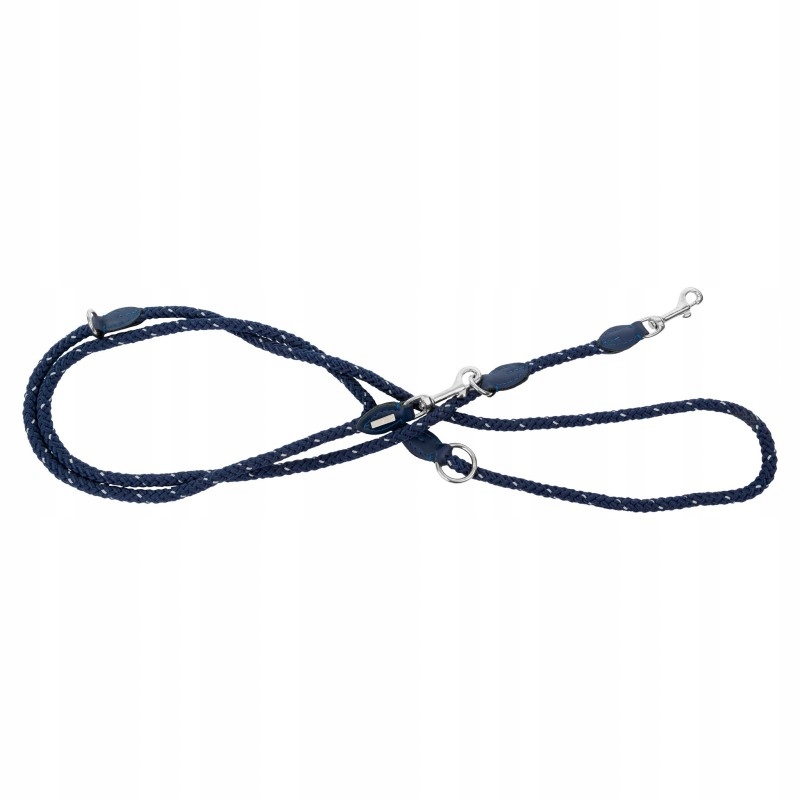 Levně Vodítko nastavitelné pro psa, Rope, Granátové jablko, Reflexní šňůra, 200cm/10mm