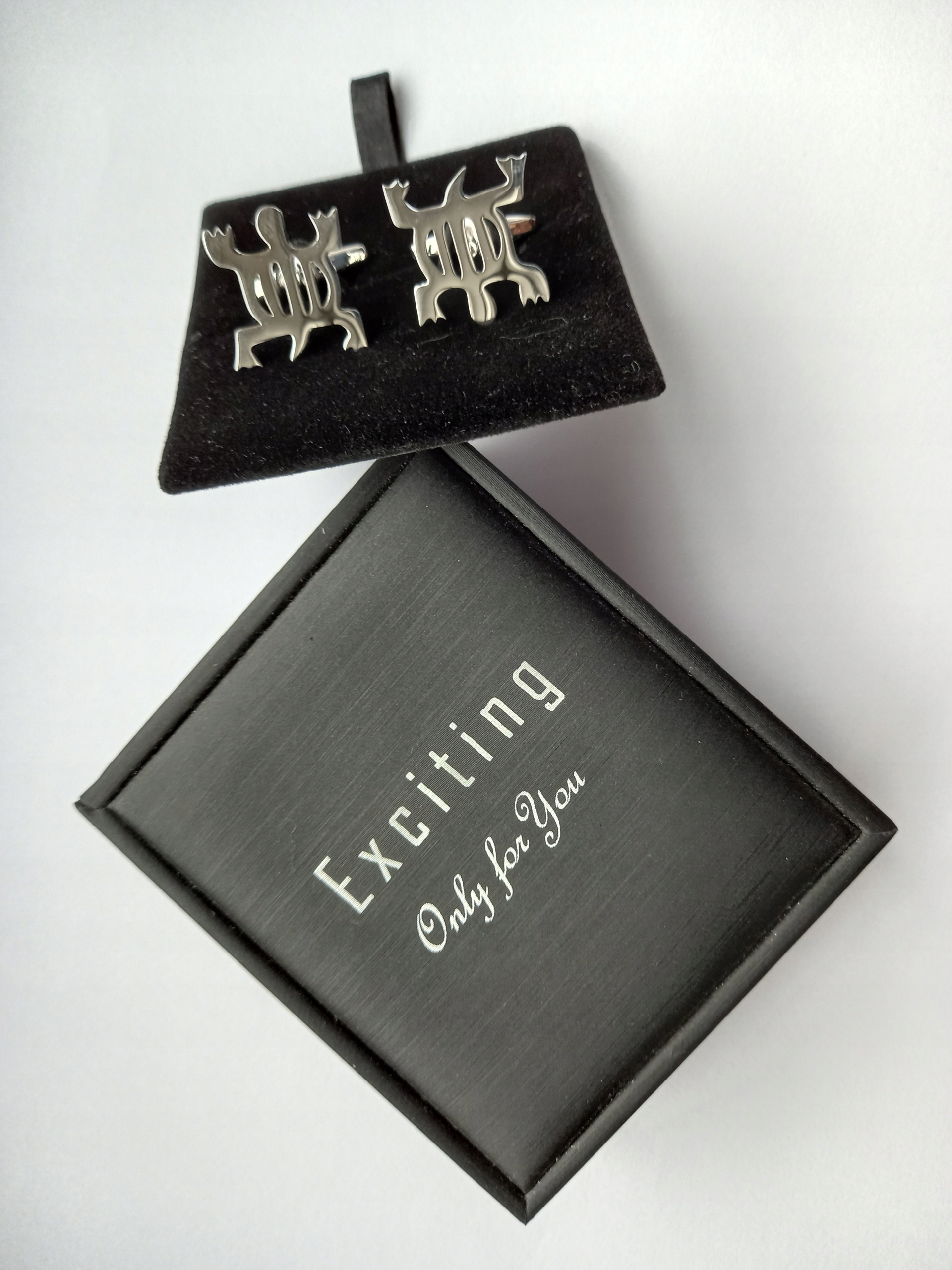 Manžetové knoflíčky Stříbrná Fantazie Želva Želvička