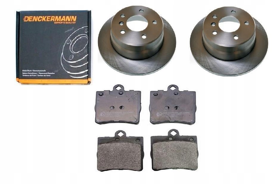 Kotouče Mercedes E Klasa W210 Zadní 278 MM Sada.