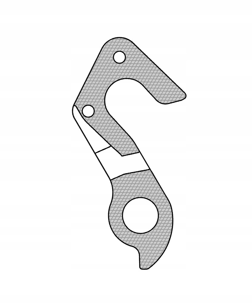 Hak Przerzutki GH-284 GT Model GH-284