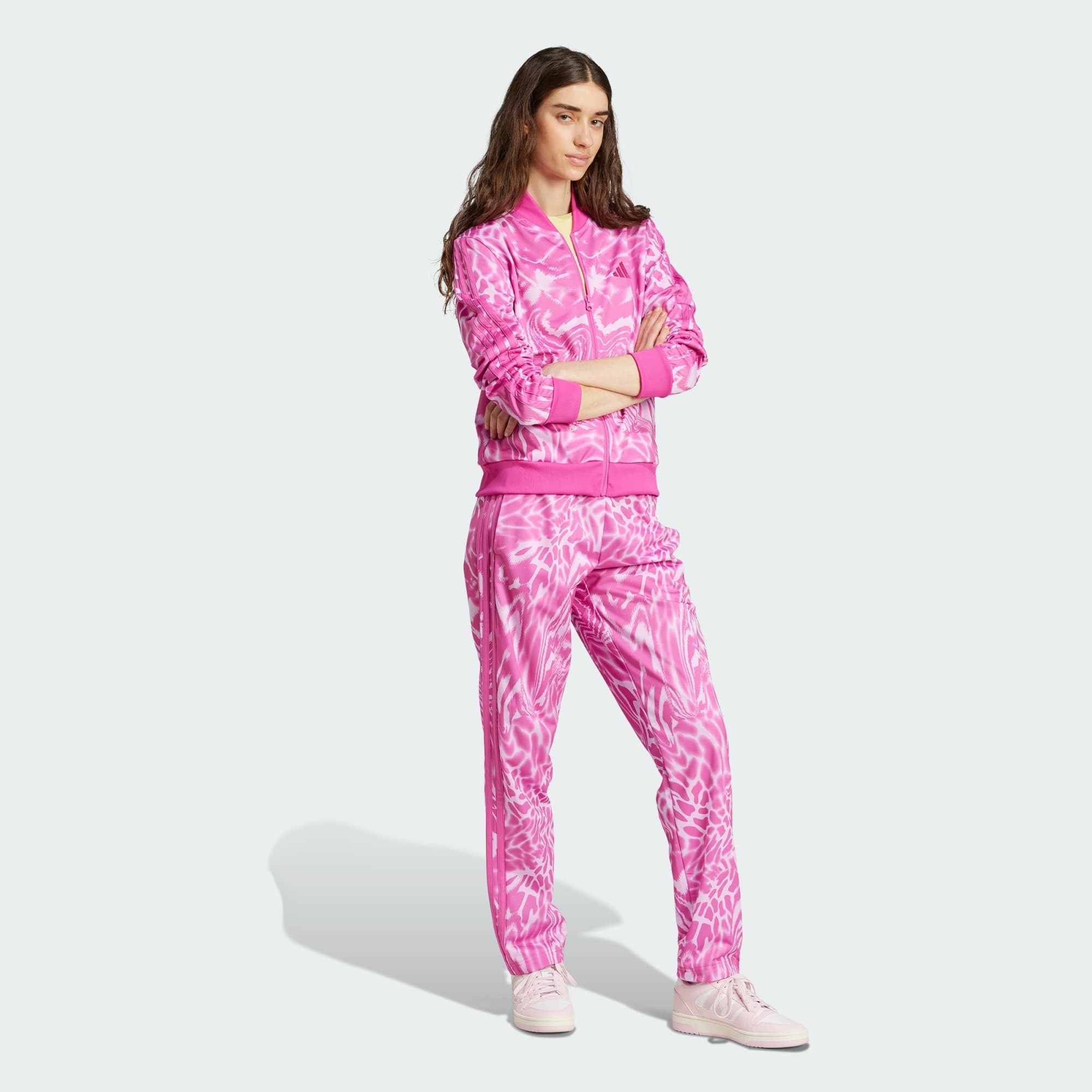 Adidas Nový Teplákovka Dámský Essentials 3 Stripes JC8887 vel. S