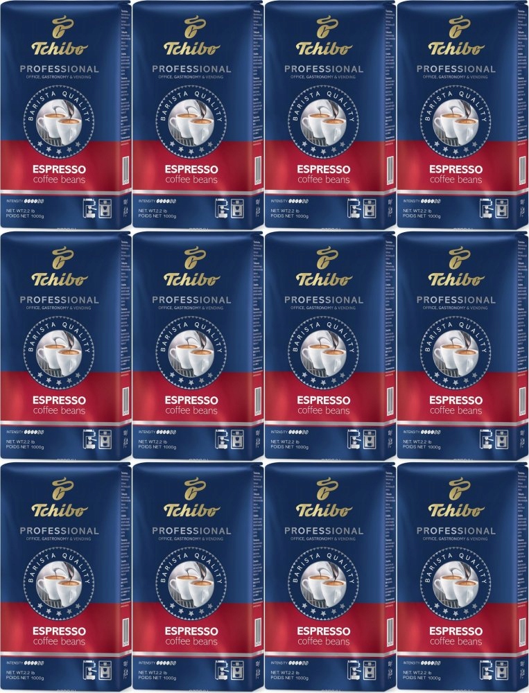Tchibo Professional Espresso 1000g Kawa Ziarnista x12