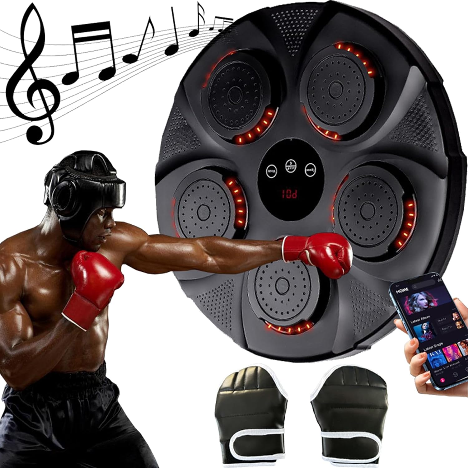 MUSIC BOXING MACHINE TRENAŻER BOKSERSKI DO MONTAŻU Marka inna
