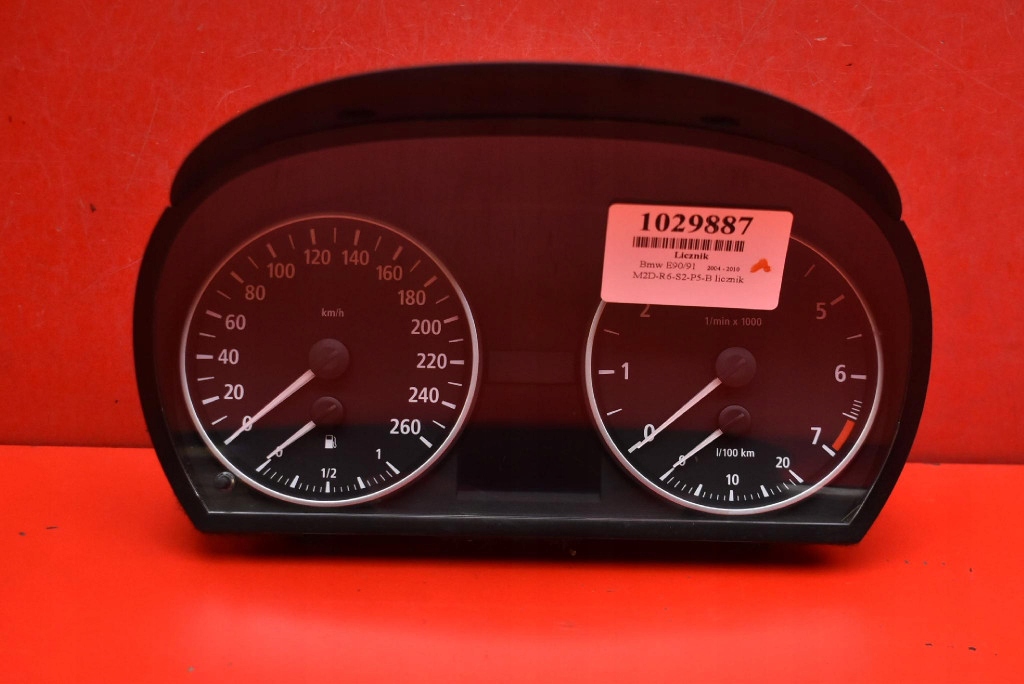dials dials EU 1025330 BMW E90 E91 2.0i 129 KM 04-10