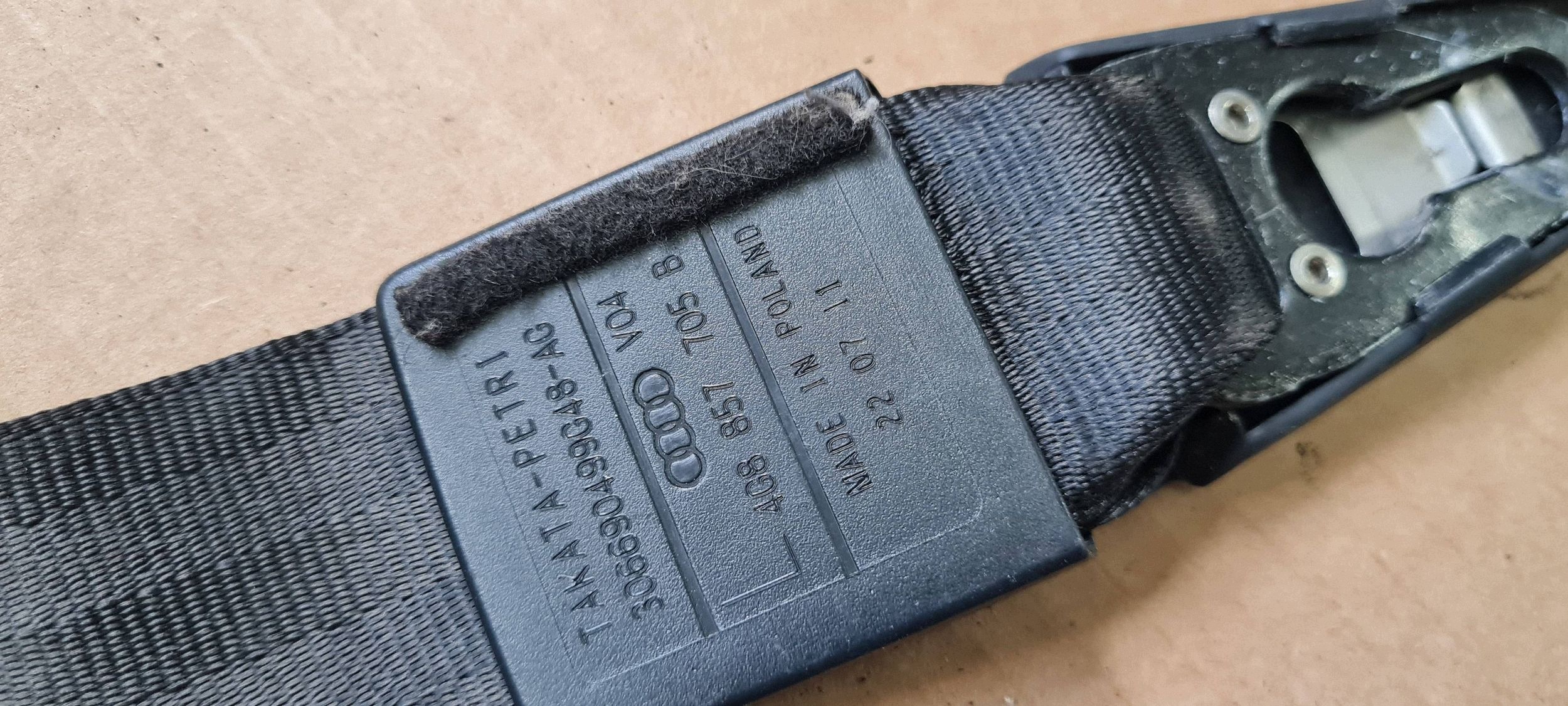 A7 4G S7 tension belt safety left front front ORG 4G8857705B A6 C7 4G
