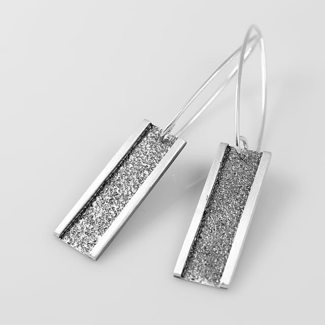 Dámské Náušnice Harf stříbro 925