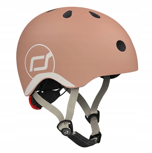 Scoot & Ride kask ochronny Xxs-s dla dzieci 1-5 lat mocha
