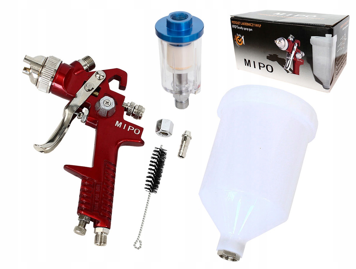 

Pistolet lakierniczy do malowania Hp 1,4 Odwadniac