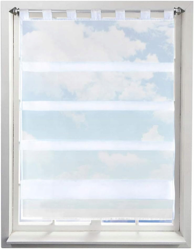 Rolety Poloprůhledné, Jednotná Barva Bílá