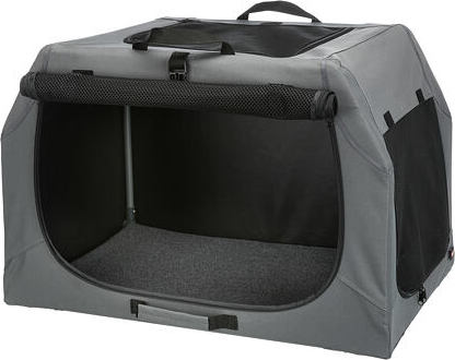 Levně Skládací cestovní box Easy, S-m: 71 x 49 x 51cm, šedý