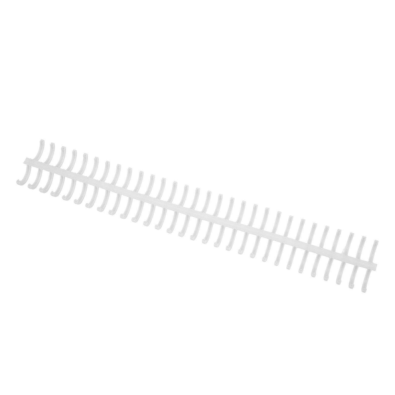 Białe cewki spiralne 10Pcs Binding Set 130 Sheet Capacity 16mm Diameter