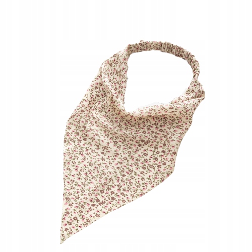 

Gumka do włosów bandana opaska bandamka kremowa