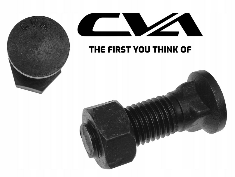 ŚRUBA LEMIESZA ŁYŻKI 3/4X63MM DO MASZYN BUDOWLANYCH CAT VOLVO JCB KOMATSU