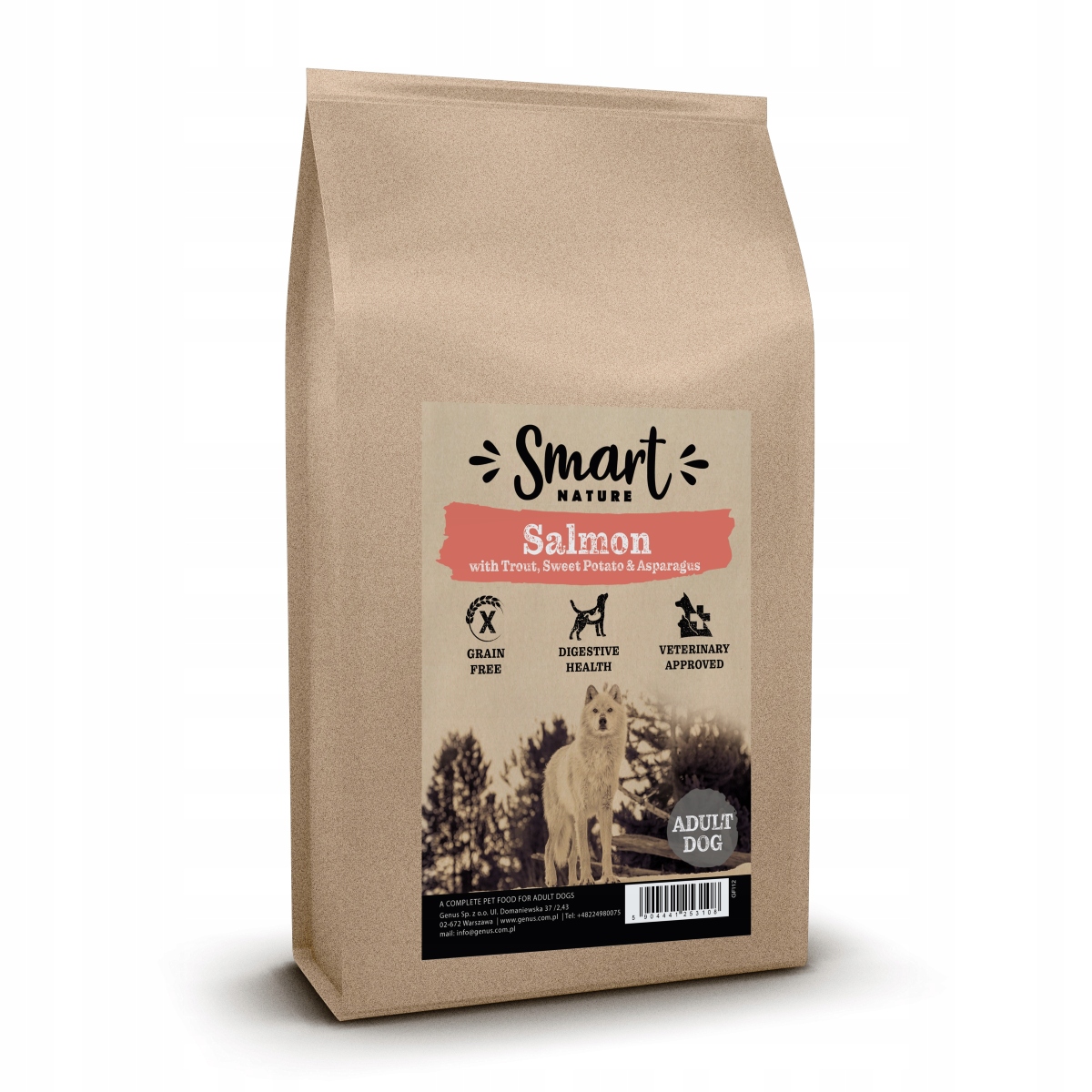 Smart Nature Skin Coat pro psa s lososem atlantickým a pstruhem 2 kg