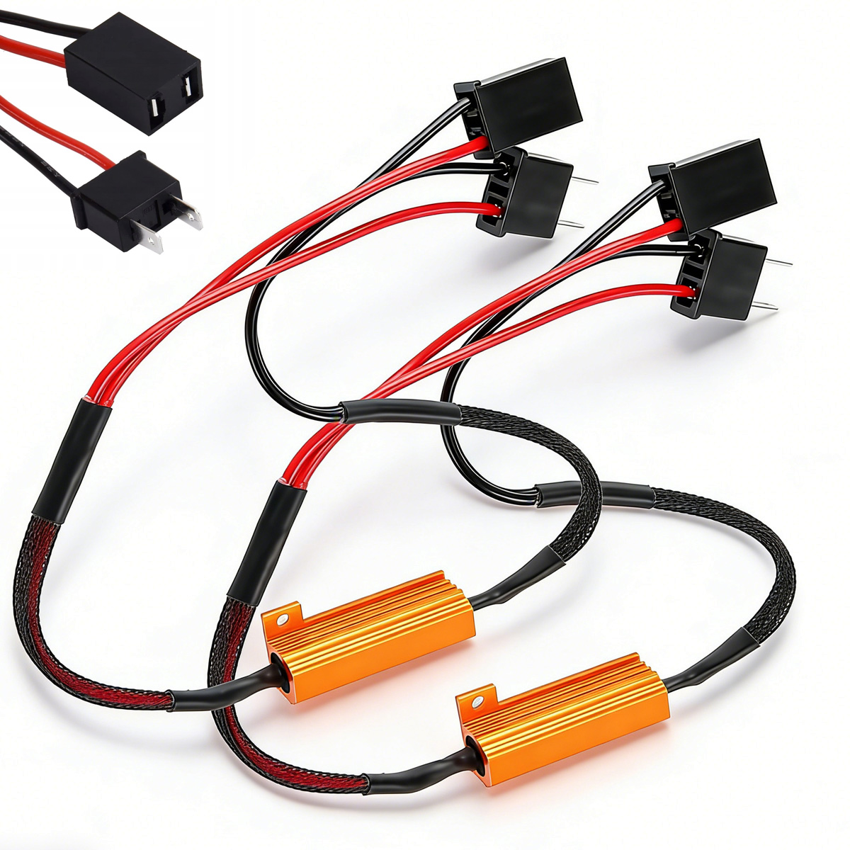 Rezystor Canbus opornik do żarówek Led 6Ohm 50W 2 szt.