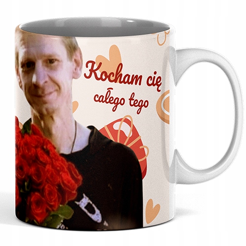

Kubek Z Nadrukiem Śmieszny Kononowicz Beka