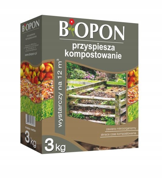 

Biopon Nawóz Komposter 3KG Granulat kompostownik