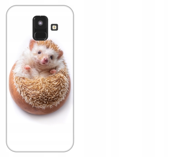 

Etui pokrowiec Samsung Galaxy A6 2018 Jeż smieszne