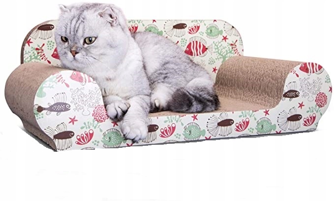 

Drapak kartonowy sofa kanapa w kształcie kanapy XL