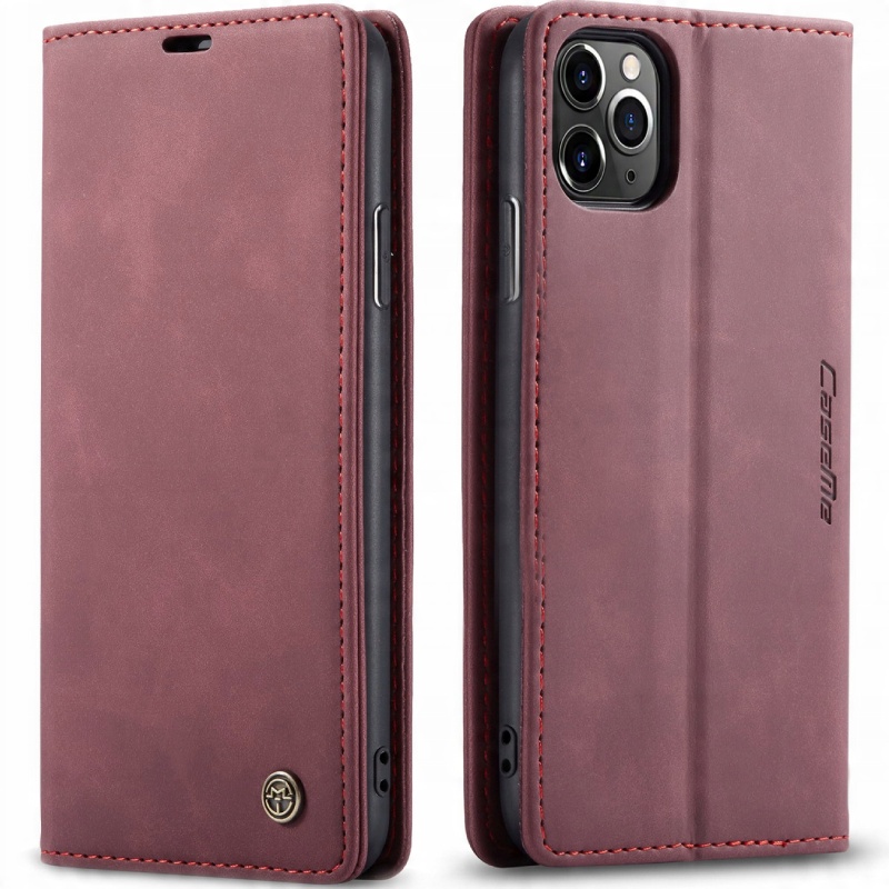 

Caseme | Skórzane etui, portfel do iPhone 11 Pro
