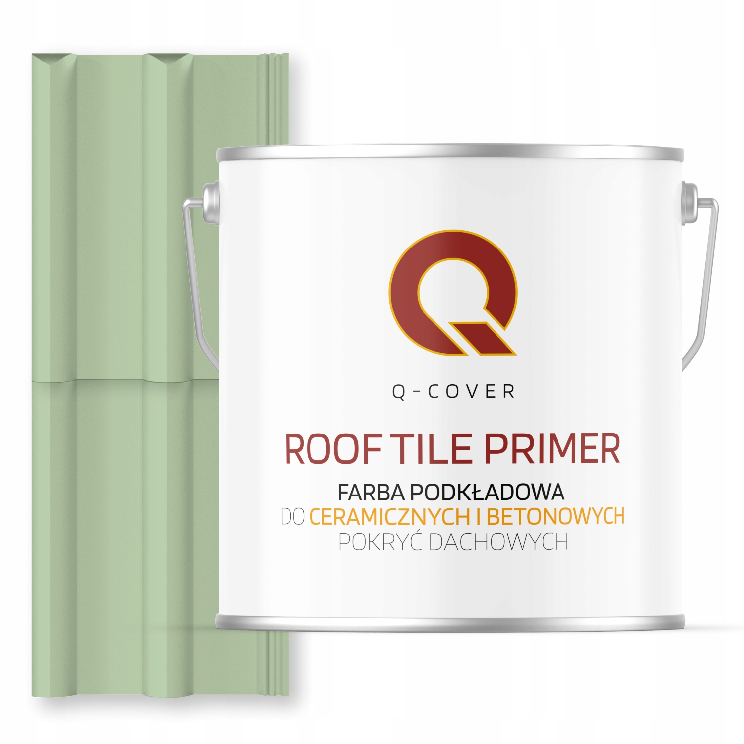 Podkladová Farba Na Keramickú Strechu Zelená Pastelová Ral 6019 Mat 5 L