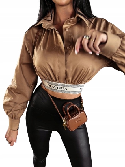 elegantní krátká košile Sabella O La Voga béžová M