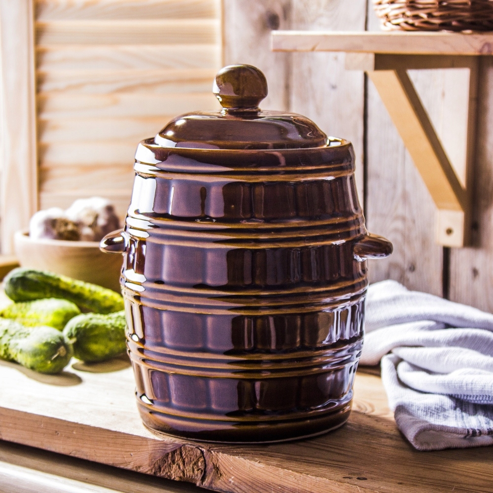 GARNEK KAMIONKOWY beczka do kiszenia kapusty 3,2 l K3 Pojemność 3.2 l