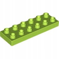 

Lego Duplo Płytka 2x6 Limonkowa 1szt