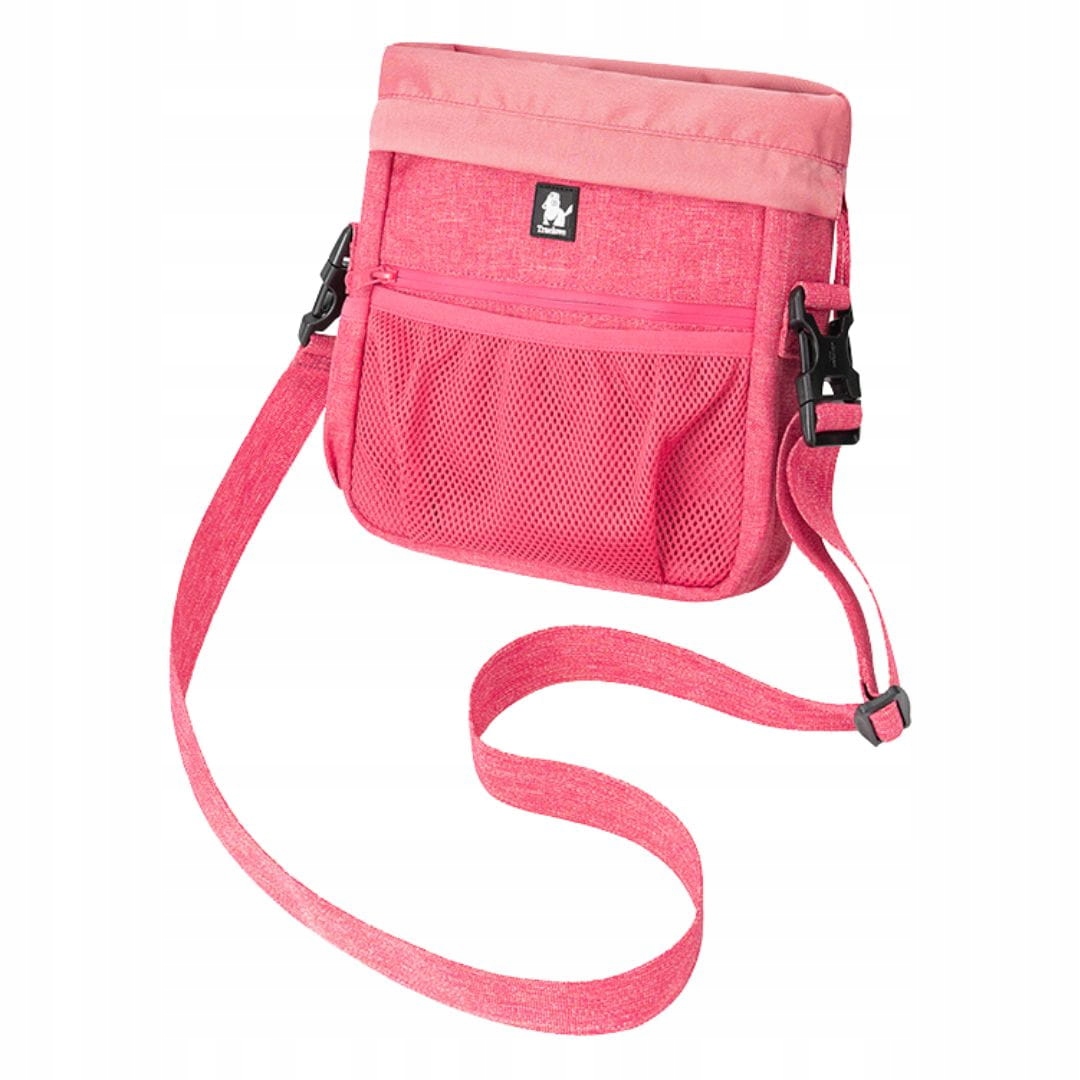 Levně Tréninková taška na pamlsky pro psy Truelove Treat Pro růžová