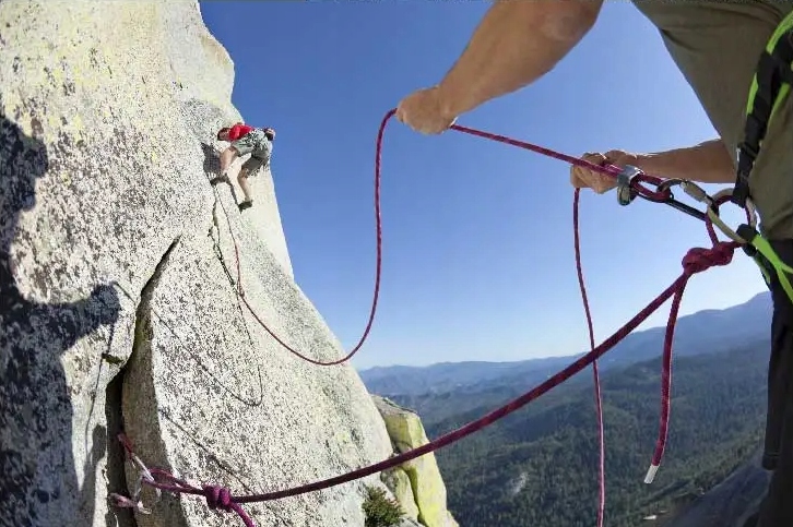 SZNUR LINKA LINA POLIPROPYLENOWA PLECIONA HOLOWNICZA WSPINACZKOWA 50m 8 mm Stan opakowania oryginalne