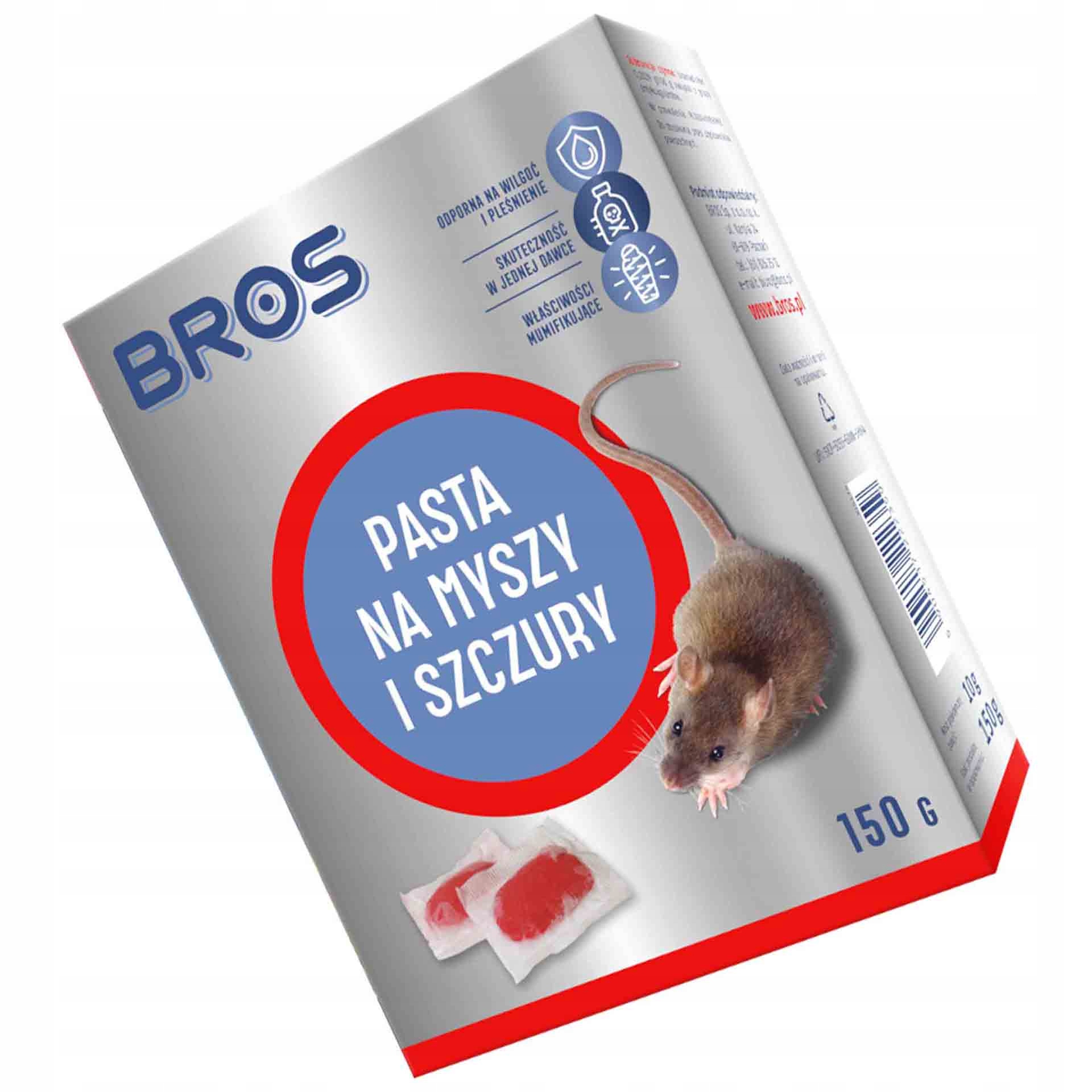 

Bros Pasta Na Myszy I Szczury 150 g