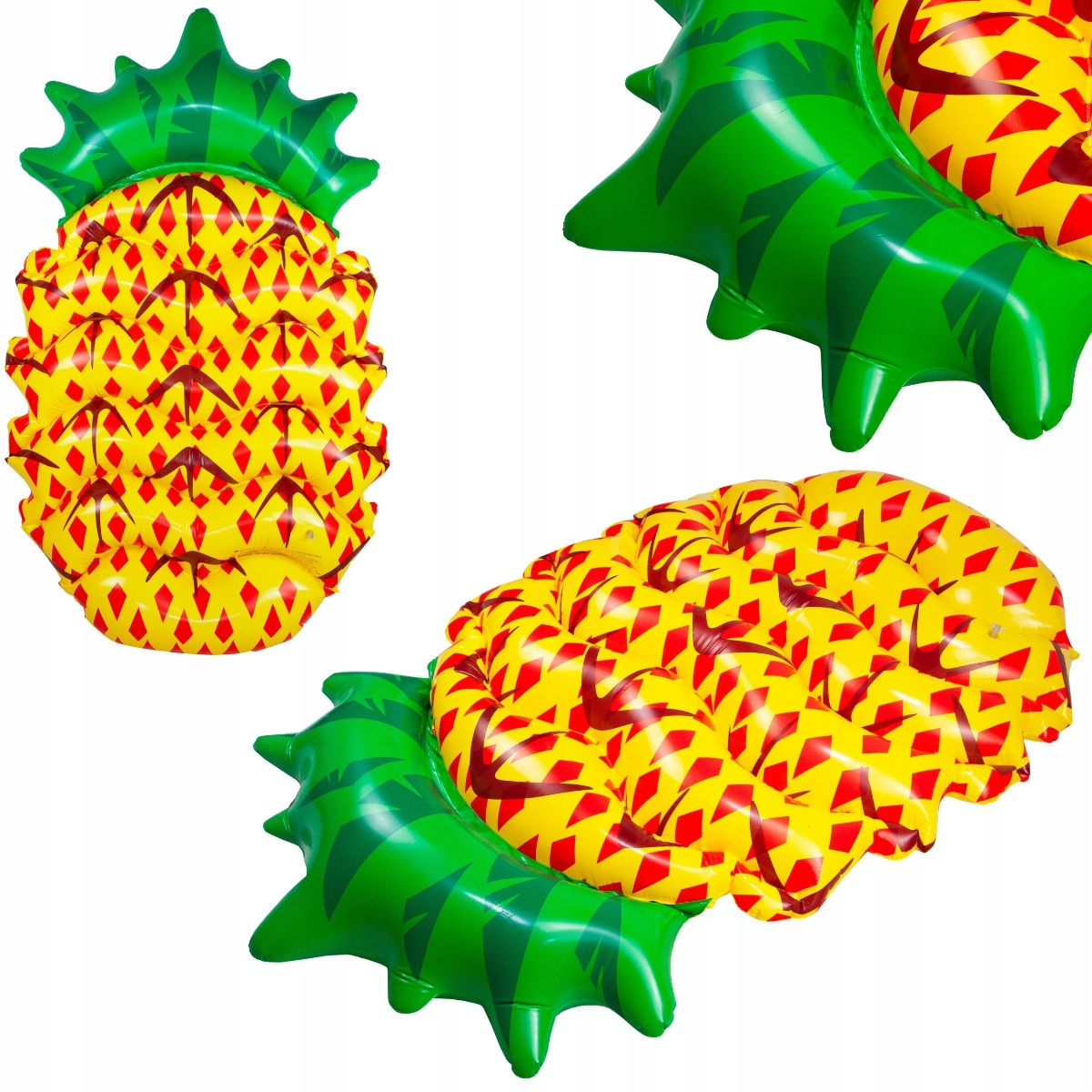 

Materac Plażowy Ananas xxxl dmuchany Do Pływania