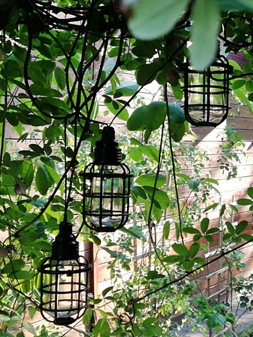 GIRLANDA solarna 10 ŻARÓWEK led balkon taras ogród Marka MPLCo