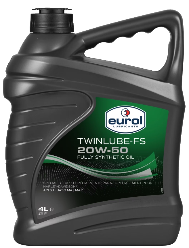 Eurol Harley Twinlube-fs 20W50 4L 100% Syntetyk