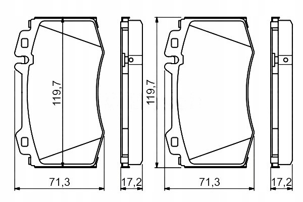 Bosch Kostky Ham. Db Přední W203/W211/W220/R230 1,8 Asistent řidiče #28