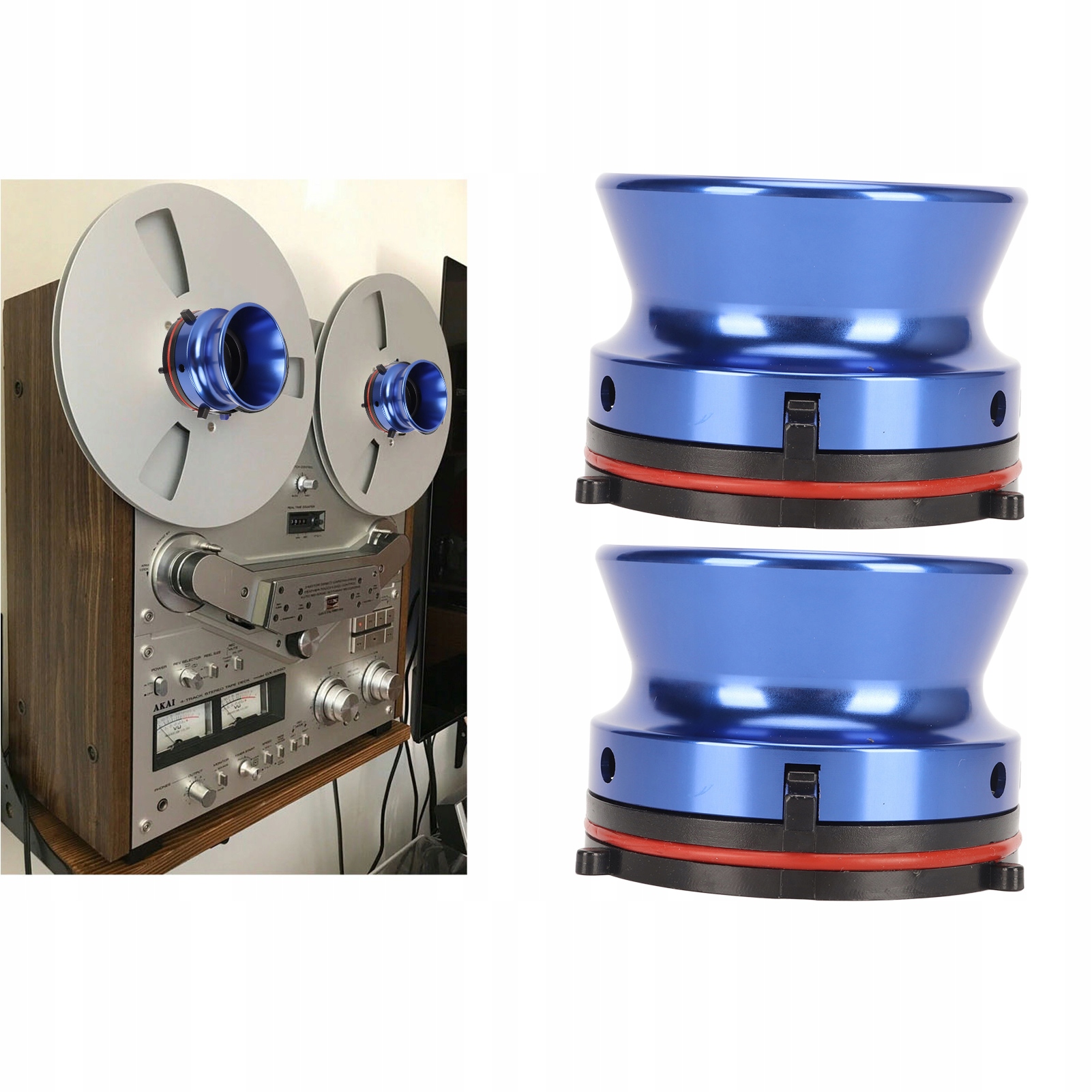 10" ADAPTERÓW NAB HUB POLEROWANEGO NIEBIESKI Marka inna