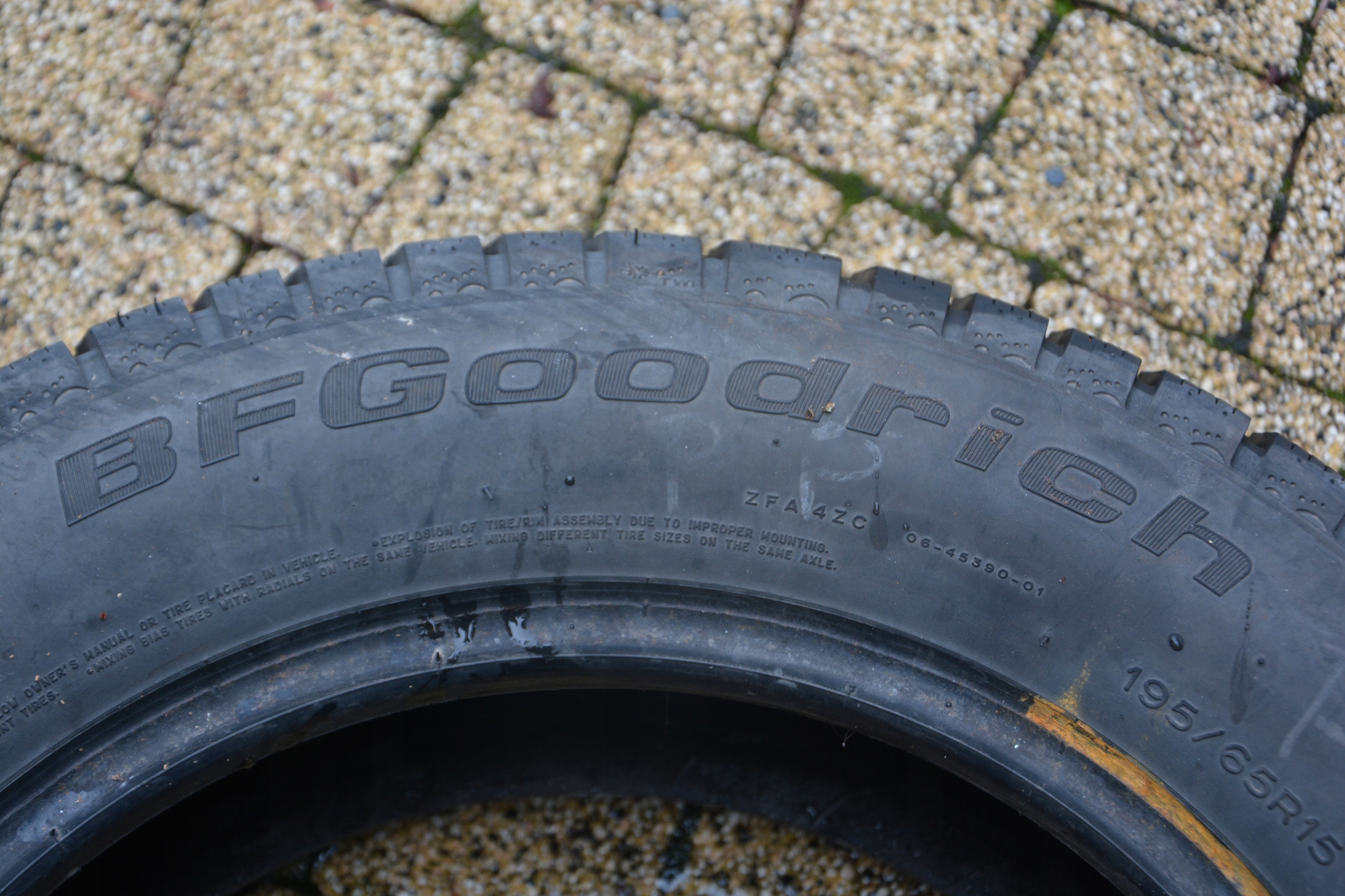 OPONA BFGOODRICH GFORCE 195/65/R15 Kod producenta 896335