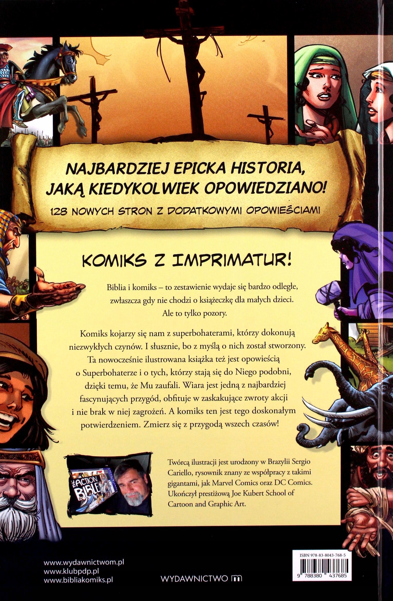 BIBLIA KOMIKS [KSIĄŻKA] Stan opakowania oryginalne