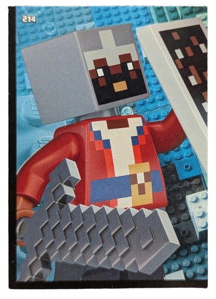 Karta Lego Minecraft Seria 2 Puzzle Numer 214