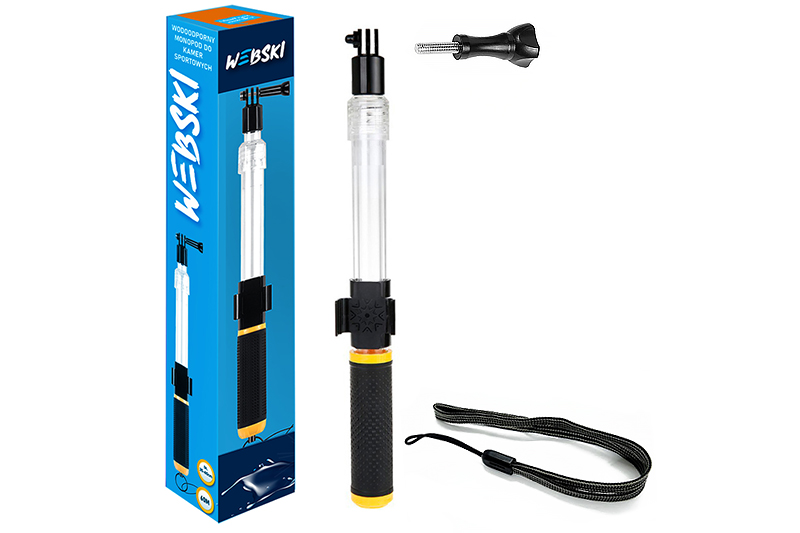 UCHWYT DO KAMER SPORTOWYCH POD WODĘ AQUAPOD Rodzaj zestaw