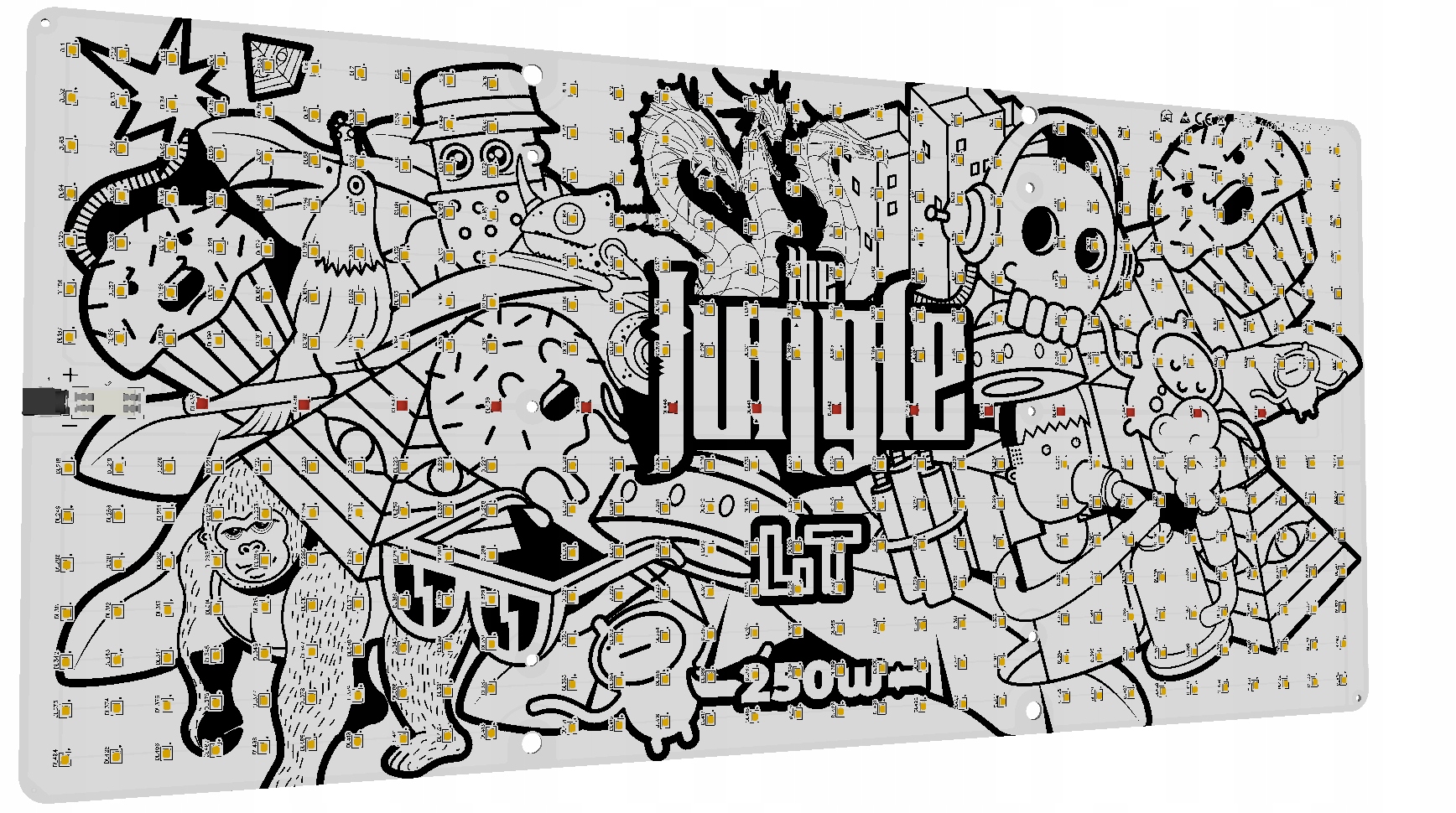 Grow The Jungle The Jackson LITE 250W Lampa LED