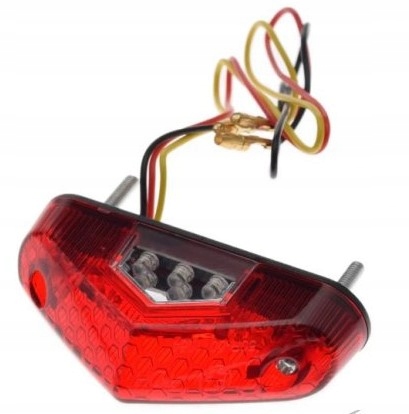 

Lampa Motocyklowa Tył Led Czerwona Homologacja