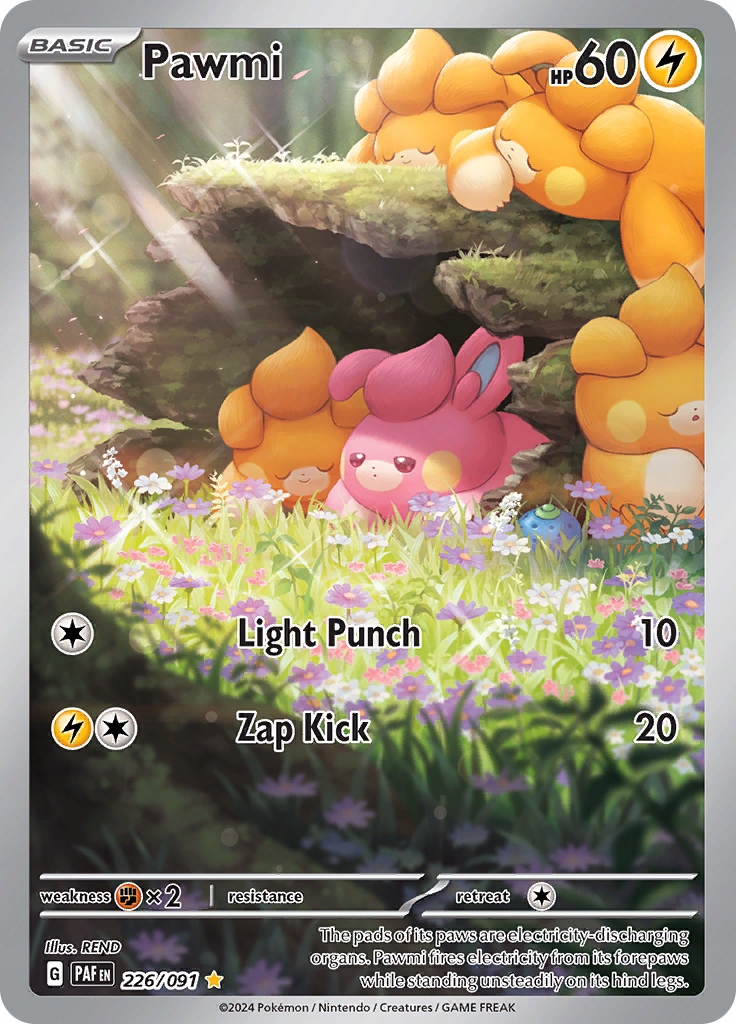 Pawmi - PAF 226/091 - Paldean Fates - Karta Pokemon