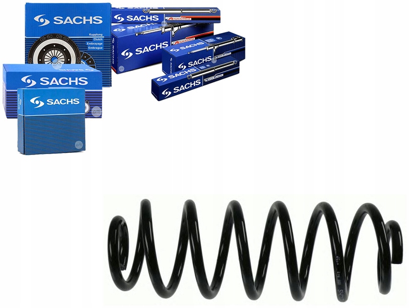 Pružina Zavěšení Audi A3 1.4-2.0D 05.03-08.12 Nezbytnost řidiče #37