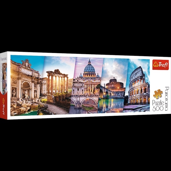 

Puzzle 500 Panorama Podróż Do Włoch