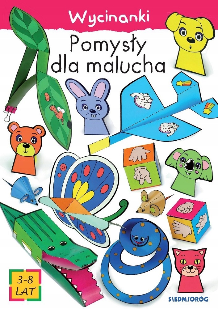 WYCINANKI WYPYCHANKI 4-6 LAT POMYSŁY DLA MALUCHA